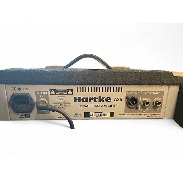 Used Hartke A35 35W 1x10 Bass Combo Amp