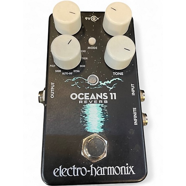Used Electro-Harmonix Oceans 11 Reverb Effect Pedal