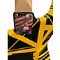 Used EVH Striped Series Black and Yellow Solid Body Electric Guitar