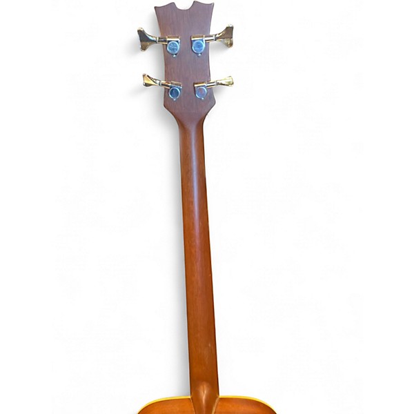 Used Dean EAB AE Natural Acoustic Bass Guitar