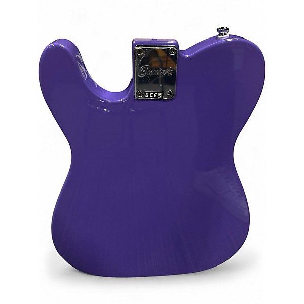 Used Squier Sonic Esquire H Purple Solid Body Electric Guitar