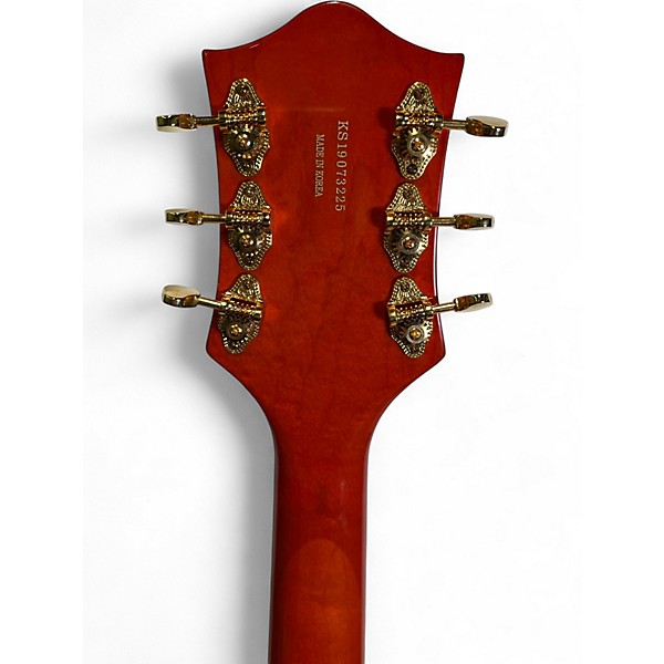 Used Gretsch Guitars G5420T Electromatic Orange Hollow Body Electric Guitar