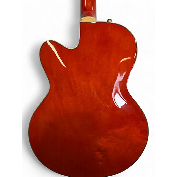 Used Gretsch Guitars G5420T Electromatic Orange Hollow Body Electric Guitar