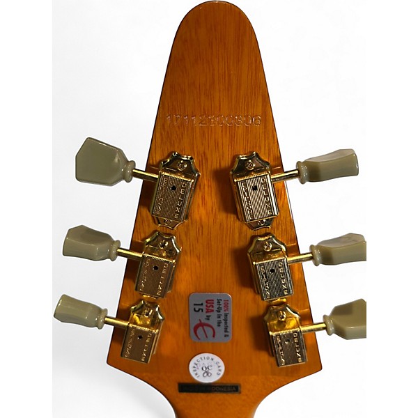 Used Epiphone BONAMASSA V NATURAL Solid Body Electric Guitar