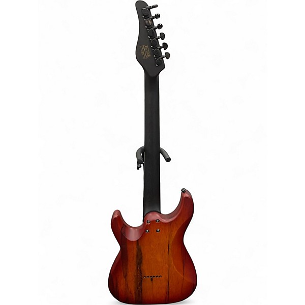 Used Schecter Guitar Research SUN VALLEY SUPER SHREDDER EXOTIC BLACK LIMBA Solid Body Electric Guitar