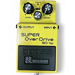 Used BOSS SD1W Super Overdrive Waza Craft Effect Pedal