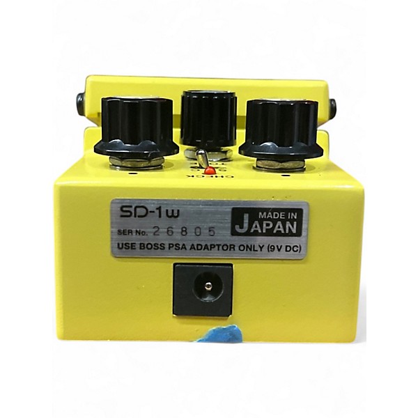 Used BOSS SD1W Super Overdrive Waza Craft Effect Pedal