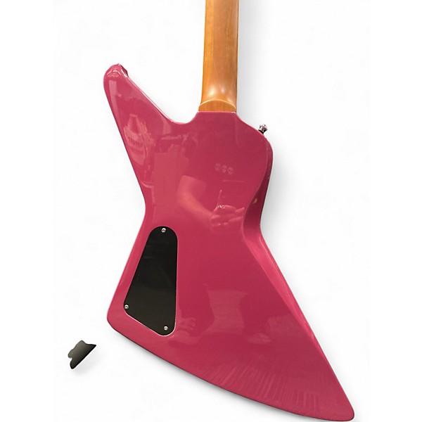 Used Pure Salem Explorer Purple Solid Body Electric Guitar