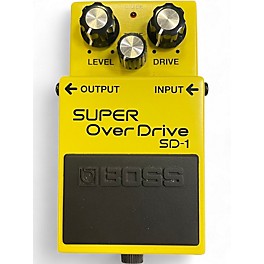 Used BOSS SD1 Super Overdrive Effect Pedal