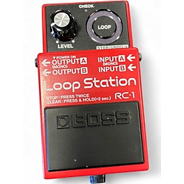 Used BOSS LOOP STATION RC-1 Pedal
