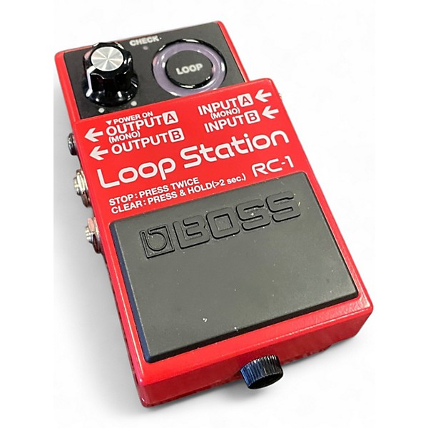 Used BOSS LOOP STATION RC-1 Pedal