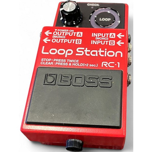 Used BOSS LOOP STATION RC-1 Pedal