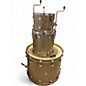 Used DW 3 Piece Collector's Series GOLD SPARKLE Drum Kit thumbnail