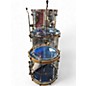 Used DW 3 Piece Design Series Acrylic ACRYLIC BLUE Drum Kit thumbnail