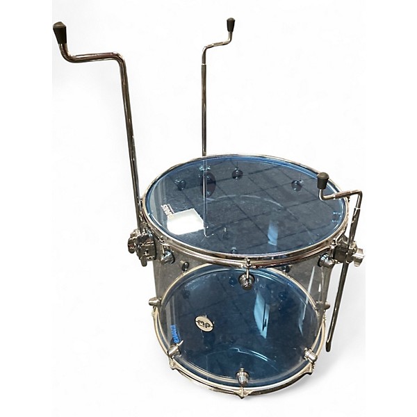 Used DW 3 Piece Design Series Acrylic ACRYLIC BLUE Drum Kit