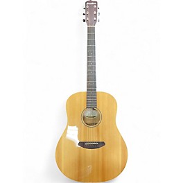 Used Breedlove Discovery Dreadnought Natural Acoustic Guitar