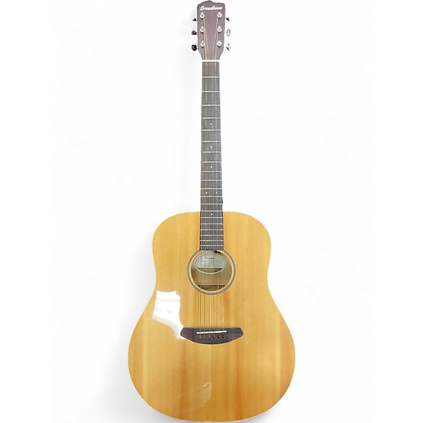 Used Breedlove Discovery Dreadnought Natural Acoustic Guitar