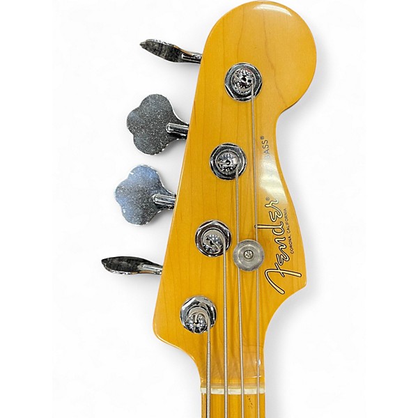 Used 2021 Fender American Professional II Jazz Bass DARK KNIGHT Electric Bass Guitar