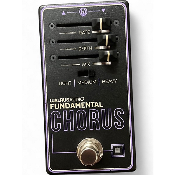 Used Walrus Audio FUNDAMENTAL CHORUS Effect Pedal