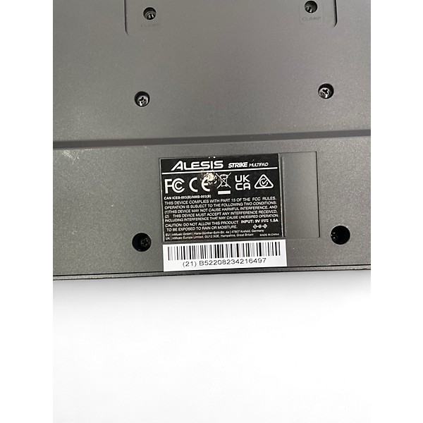 Used Alesis STRIKE MULTIPAD Drum Machine