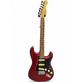Used Fender Player Stratocaster Candy Apple Red Solid Body Electric Guitar