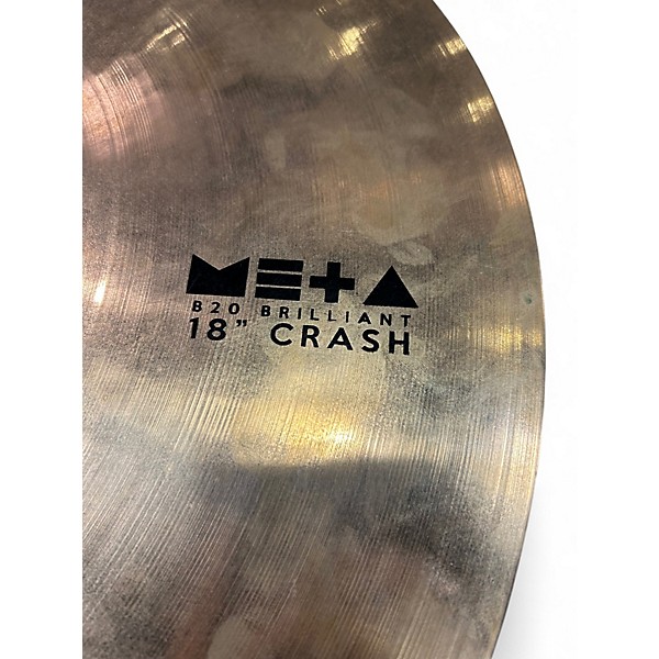 Used Turkish 18in B20 BRILLIANT Cymbal