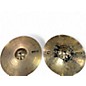 Used Turkish 14in B20 BRILLIANT HI HAT PAIR Cymbal thumbnail