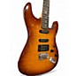 Used Fender AMERICAN DELUXE QUILTED MAPLE TOP HSS STRATOCASTER NATURAL BURST Solid Body Electric Guitar