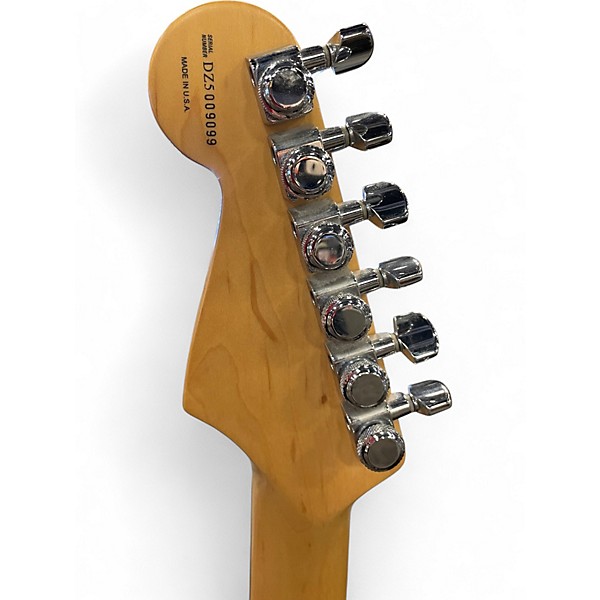 Used Fender AMERICAN DELUXE QUILTED MAPLE TOP HSS STRATOCASTER NATURAL BURST Solid Body Electric Guitar