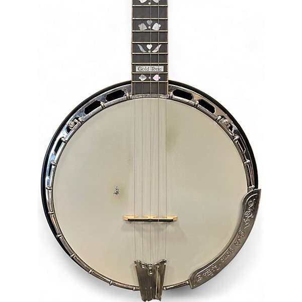 Used Gold Tone OB-150 LEFT HANDED Brown Banjo
