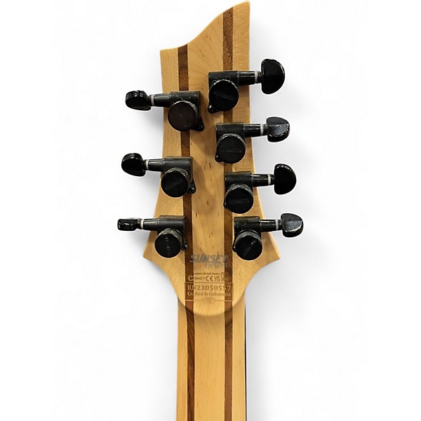 Used Schecter Guitar Research sunset extreme grey ghost Solid Body Electric Guitar