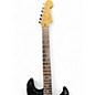 Used Squier Korean Stratocaster Black Solid Body Electric Guitar