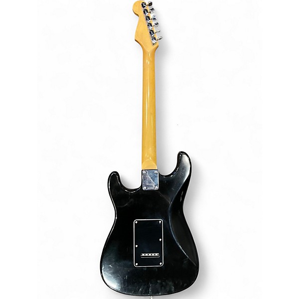 Used Squier Korean Stratocaster Black Solid Body Electric Guitar