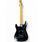 Used Squier Korean Stratocaster Black Solid Body Electric Guitar