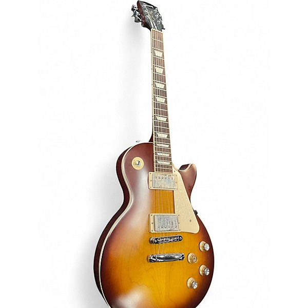 Used 2021 Gibson Les Paul Traditional Pro V Iced Tea Solid Body Electric Guitar