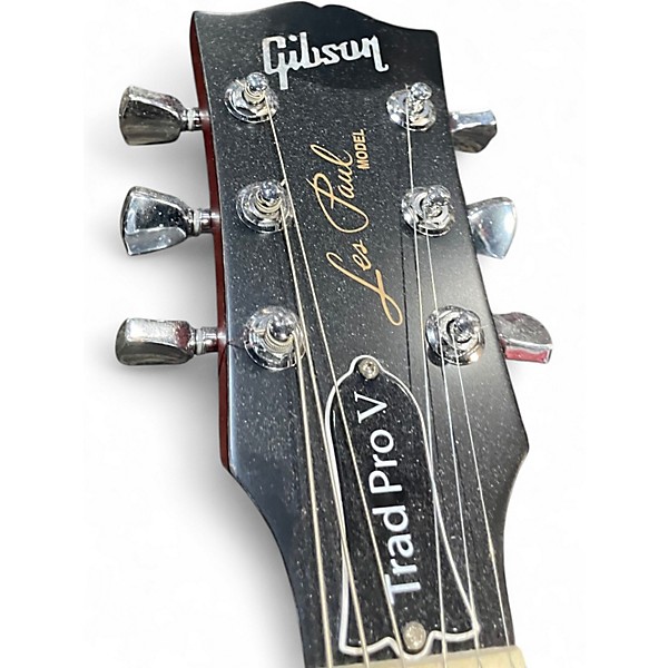 Used 2021 Gibson Les Paul Traditional Pro V Iced Tea Solid Body Electric Guitar