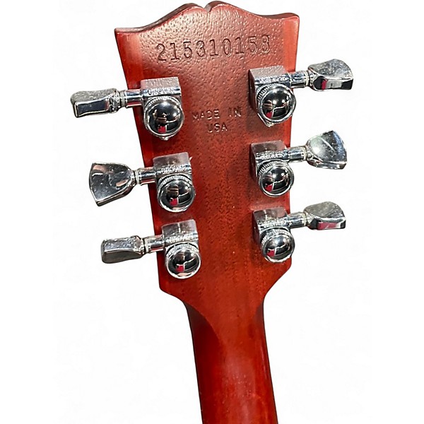 Used 2021 Gibson Les Paul Traditional Pro V Iced Tea Solid Body Electric Guitar