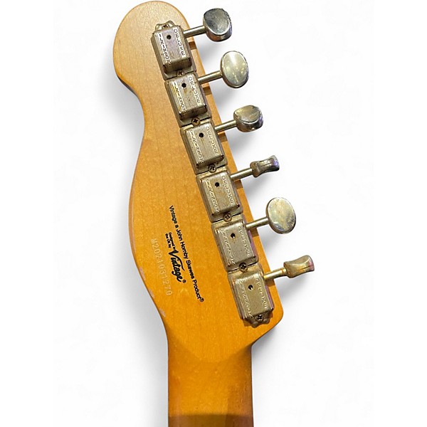 Used Vintage ICON SERIES V52 Butterscotch Solid Body Electric Guitar