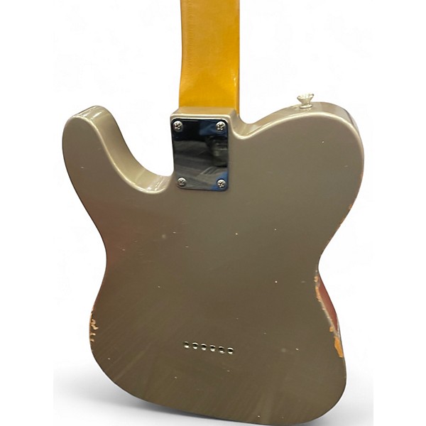 Used Fender 1961 Relic Telecaster Custom Shoreline Gold Solid Body Electric Guitar