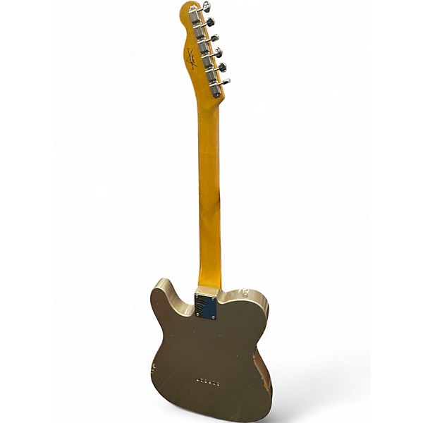 Used Fender 1961 Relic Telecaster Custom Shoreline Gold Solid Body Electric Guitar