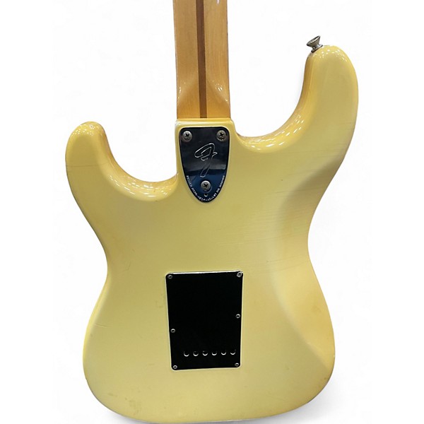 Used Fender 70S STRATOCASTER YELLOW Solid Body Electric Guitar