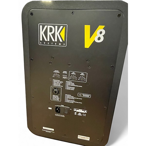 Used KRK V8 S4 (4th gen) Active Studio Monitor Speakers (PAIR) Powered Monitor