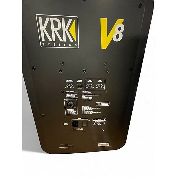 Used KRK V8 S4 (4th gen) Active Studio Monitor Speakers (PAIR) Powered Monitor