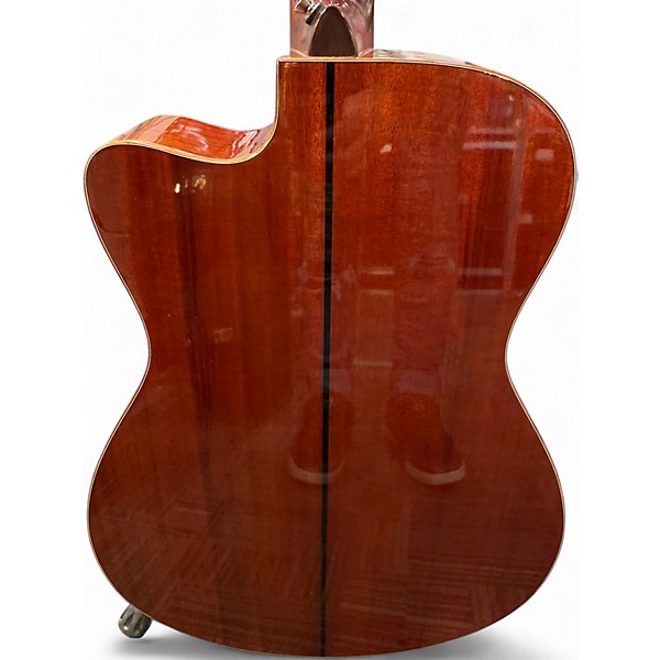 Used Yamaha AC5M Natural Acoustic Electric Guitar