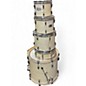 Used Pearl 5 Piece Export Vintage White Marine Pearl Drum Kit thumbnail
