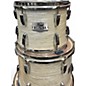 Used Pearl 5 Piece Export Vintage White Marine Pearl Drum Kit