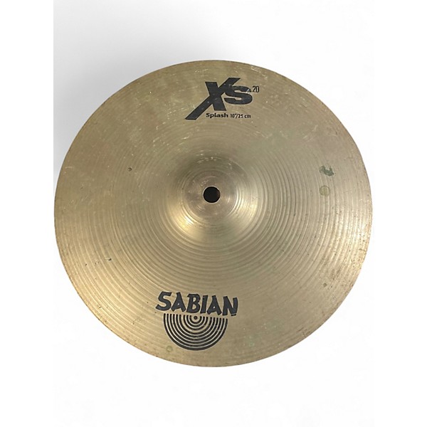 Used SABIAN 10in XS20 Splash Cymbal