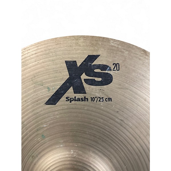 Used SABIAN 10in XS20 Splash Cymbal
