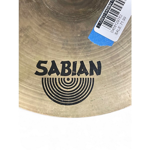Used SABIAN 10in XS20 Splash Cymbal