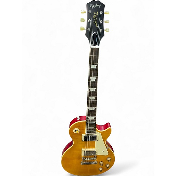 Used Epiphone Joe Bonamassa Les Paul Honey Burst Solid Body Electric Guitar